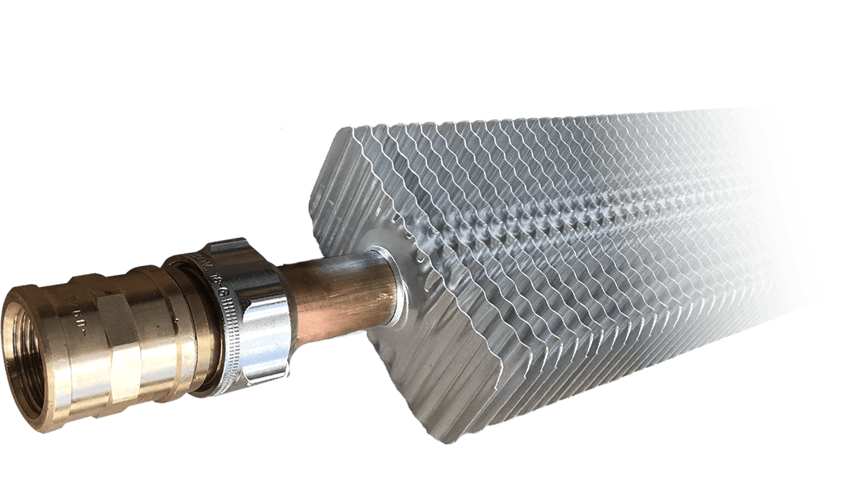 Konvektoren aus Aluminium/Kupfer